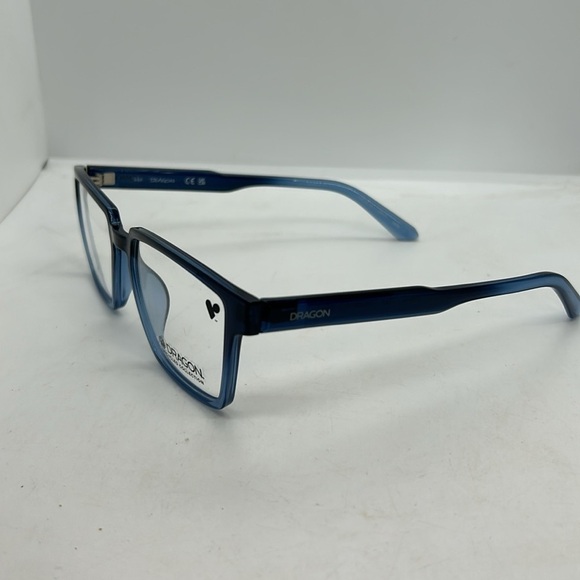 - DRAGON DR9010 Eyeglasses Frames RX-able 435 Blue Gradient NWT - Picture 3 of 7